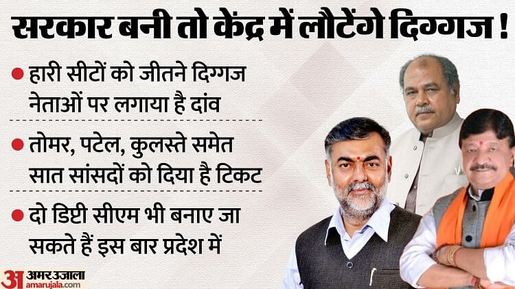 mp-election:-चुनाव-के-बाद-bjp-के-दिग्गजों-का-क्या-होगा?-mp-में-रहेंगे-या-जाएंगे-दिल्ली,-जानिए-पार्टी-का-प्लान