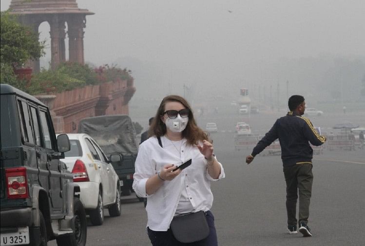 वायु-विकार-:-दिल्ली-की-हवाओं-में-घुलने-लगा-है-जहर,-प्रदूषण-ने-बढ़ाई-फेफड़ों-की-परेशानी,-मरीजों-में-इजाफा