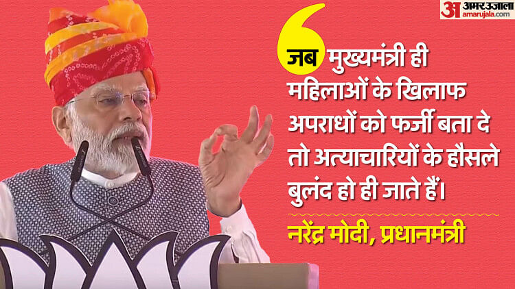 pm-in-barmer:-मोदी-बोले-कमल-का-बटन-ऐसे-दबाओ,-जैसे-उन्हें-फांसी-दे-रहे-हो;-बायतु-में-pm-के-भाषण-की-बड़ी-बातें