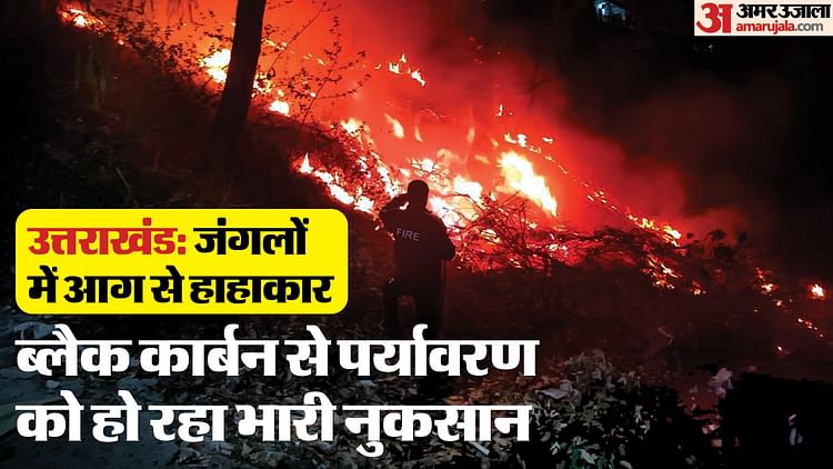 उत्तराखंड-के-वनों-में-आग-और-हाहाकार:-दहकते-जंगल-उगल-रहे-हैं-ब्लैक-कार्बन,-संकट-में-पर्यावरण